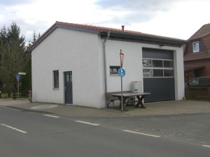 Gerätehaus Fürstenau Baujahr 2011